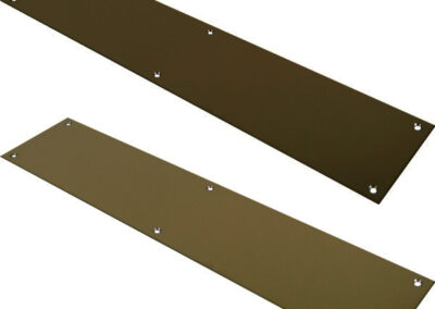 Special Finish Kick and Push Plates